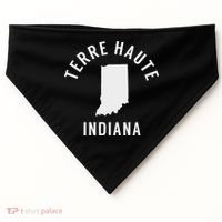 Terre Haute Indiana Souvenirs In USA-Made Doggie Bandana thumb 0