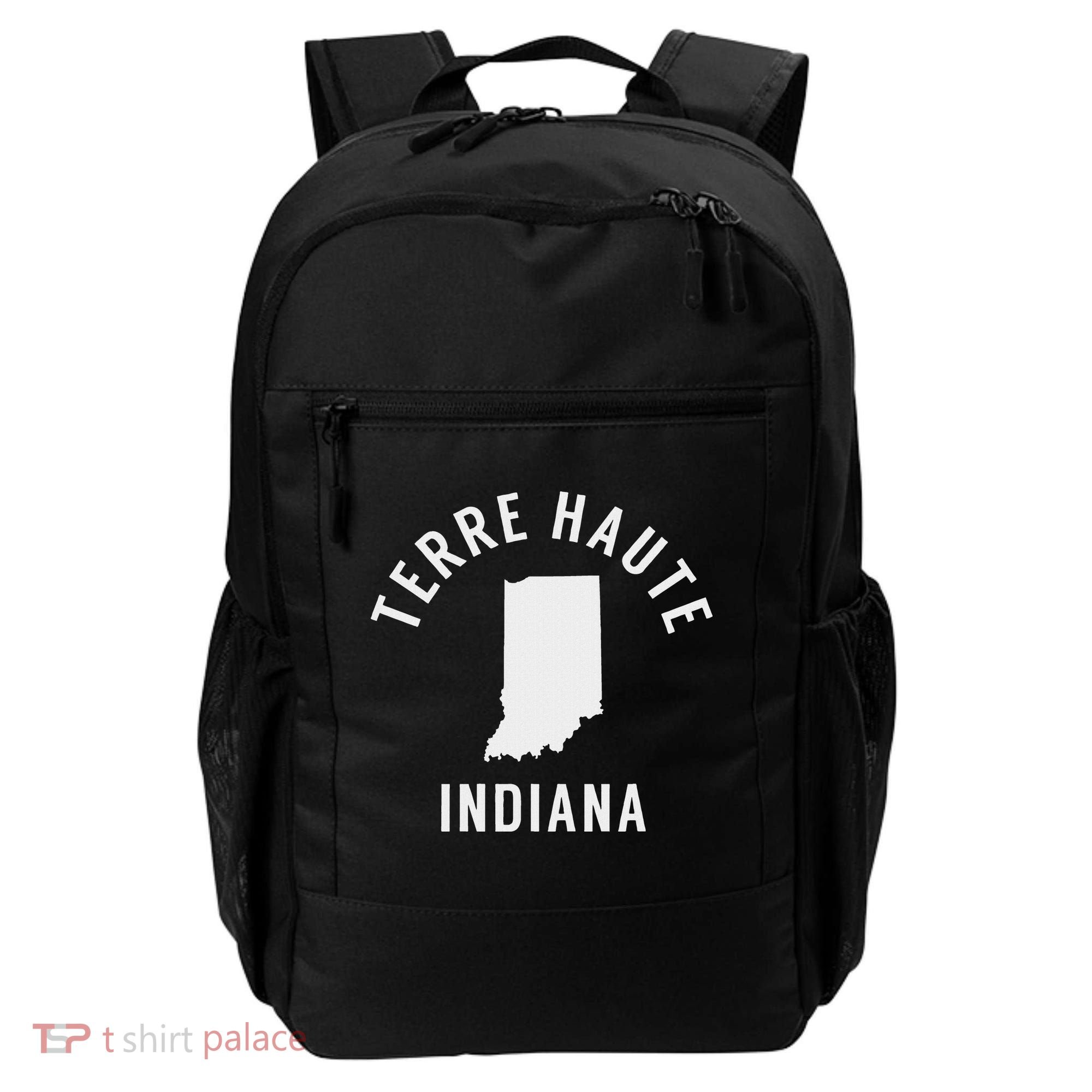 Terre Haute Indiana Souvenirs In Backpack