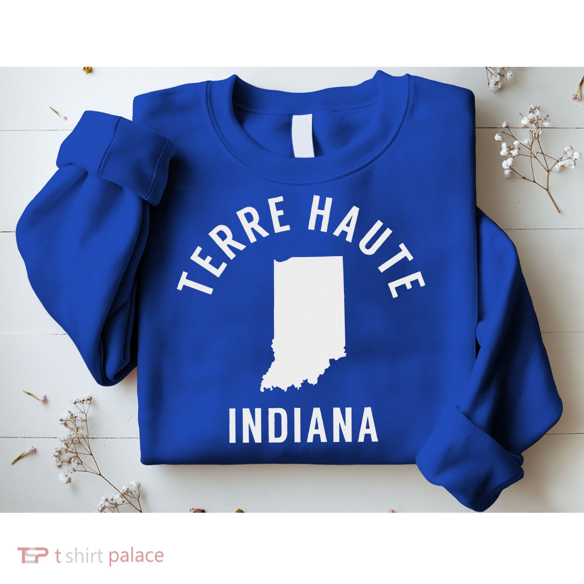 Terre Haute Indiana Souvenirs In Sweatshirt