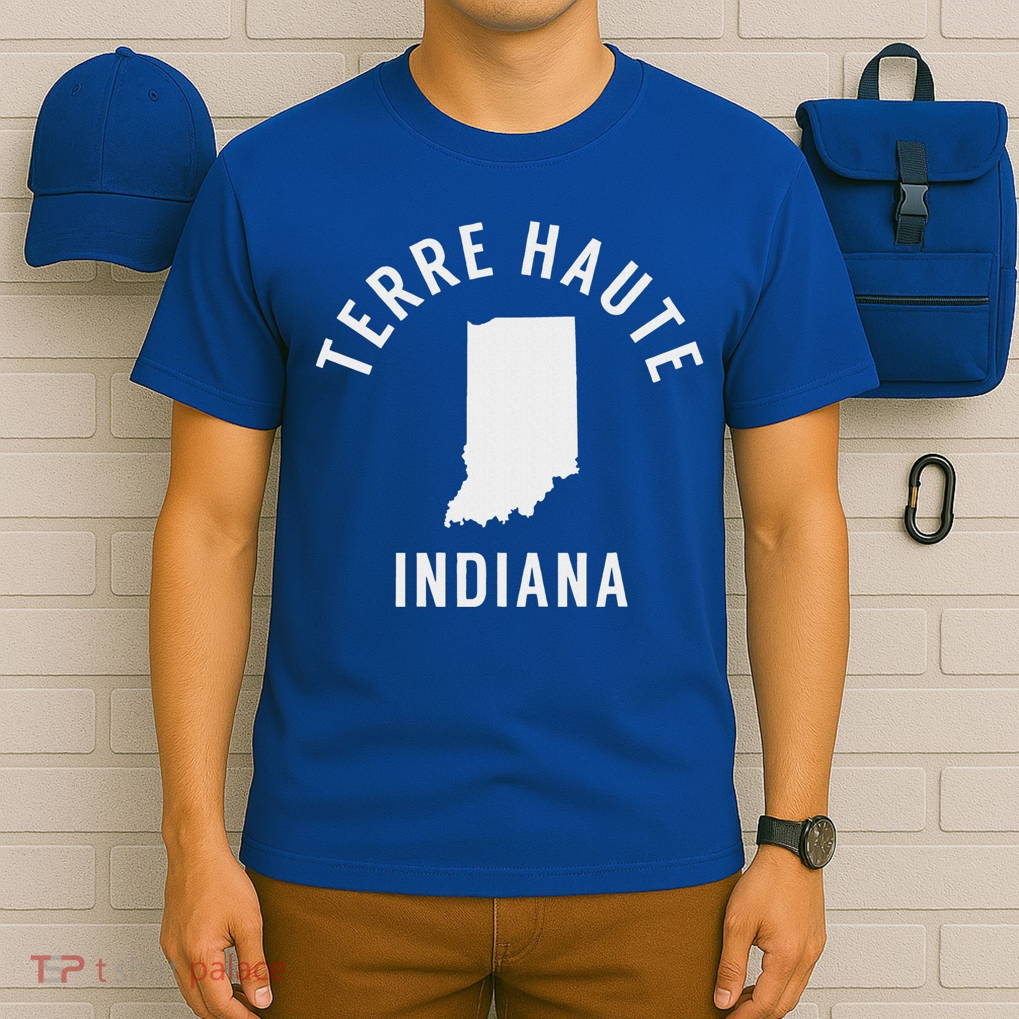 Terre Haute Indiana Souvenirs In T-Shirt