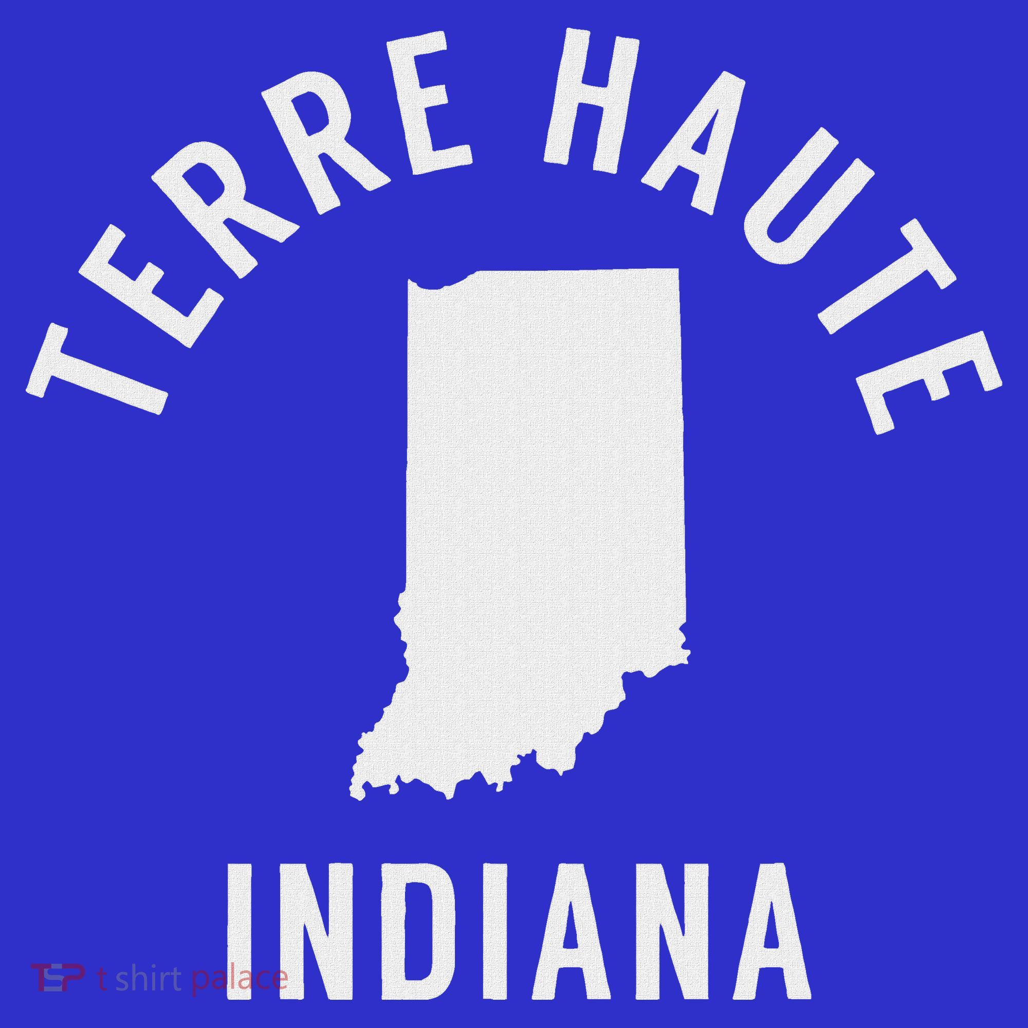 Terre Haute Indiana Souvenirs In T-Shirt