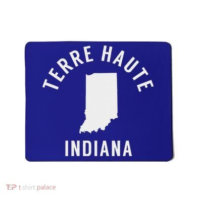 Terre Haute Indiana Souvenirs In Mousepad