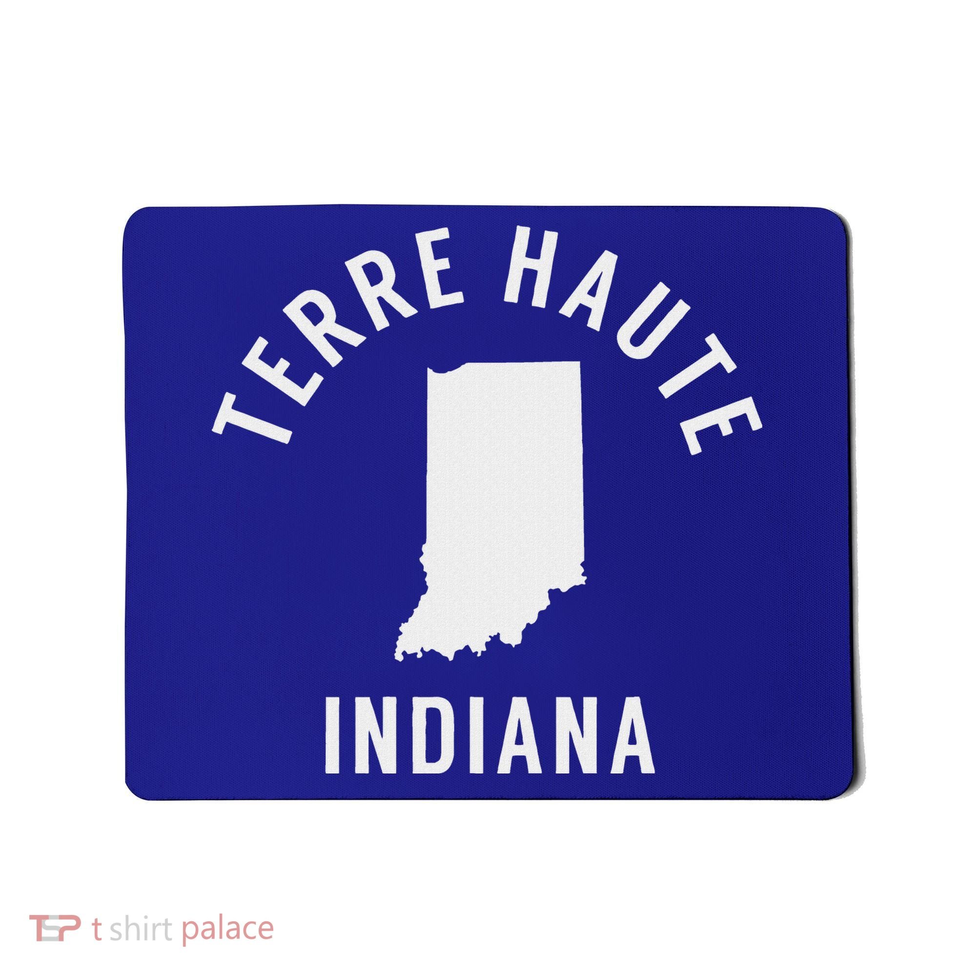 Terre Haute Indiana Souvenirs In Mousepad