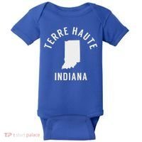 Terre Haute Indiana Souvenirs In Baby Bodysuit thumb 0