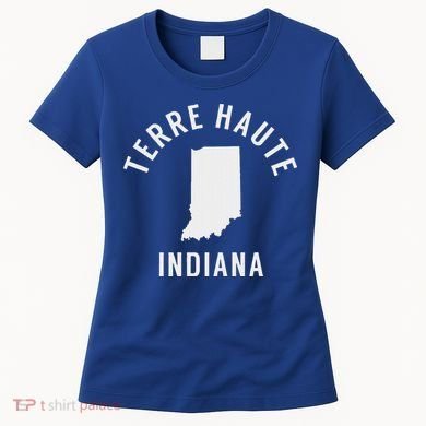 Terre Haute Indiana Souvenirs In Women's T-Shirt