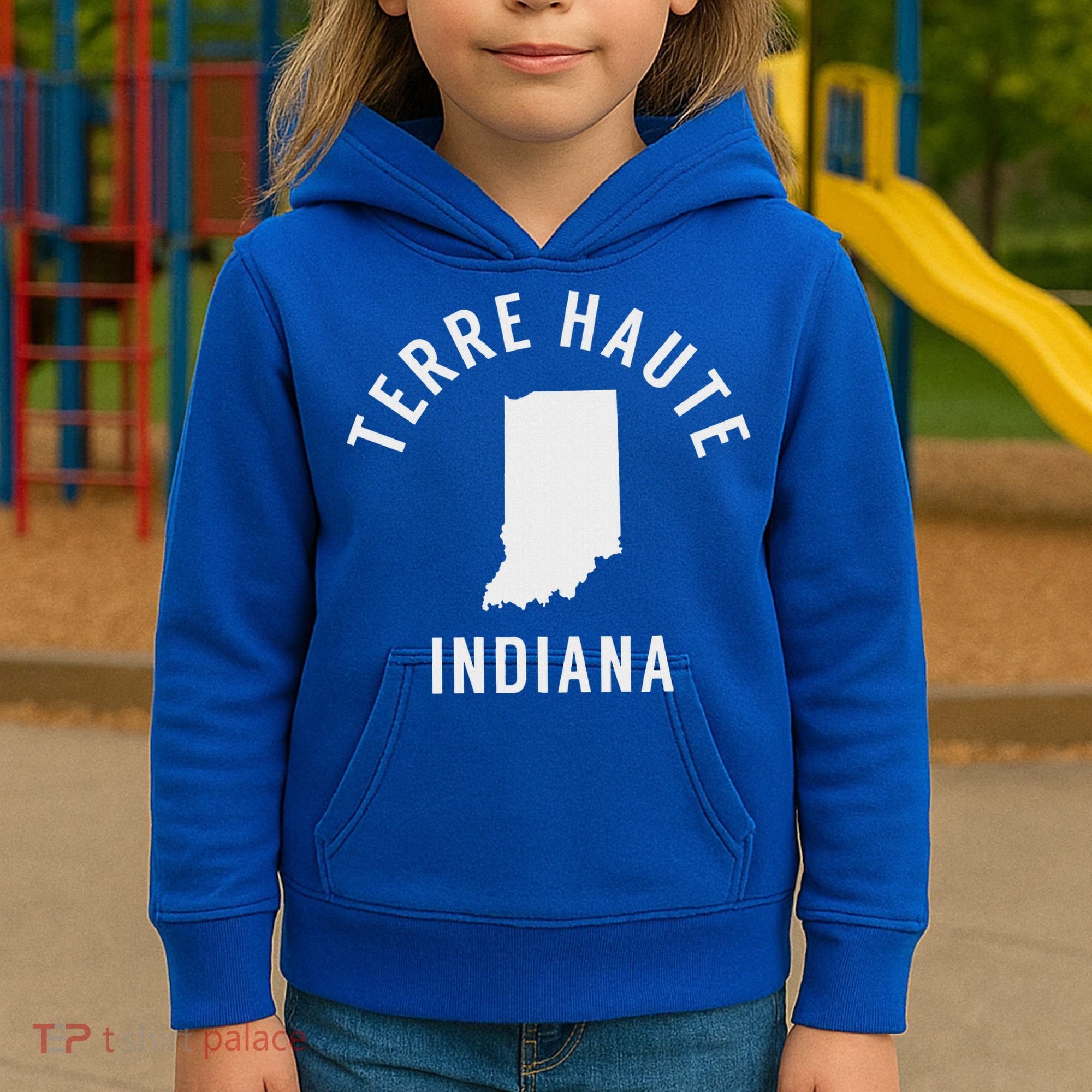 Terre Haute Indiana Souvenirs In Kids Hoodie