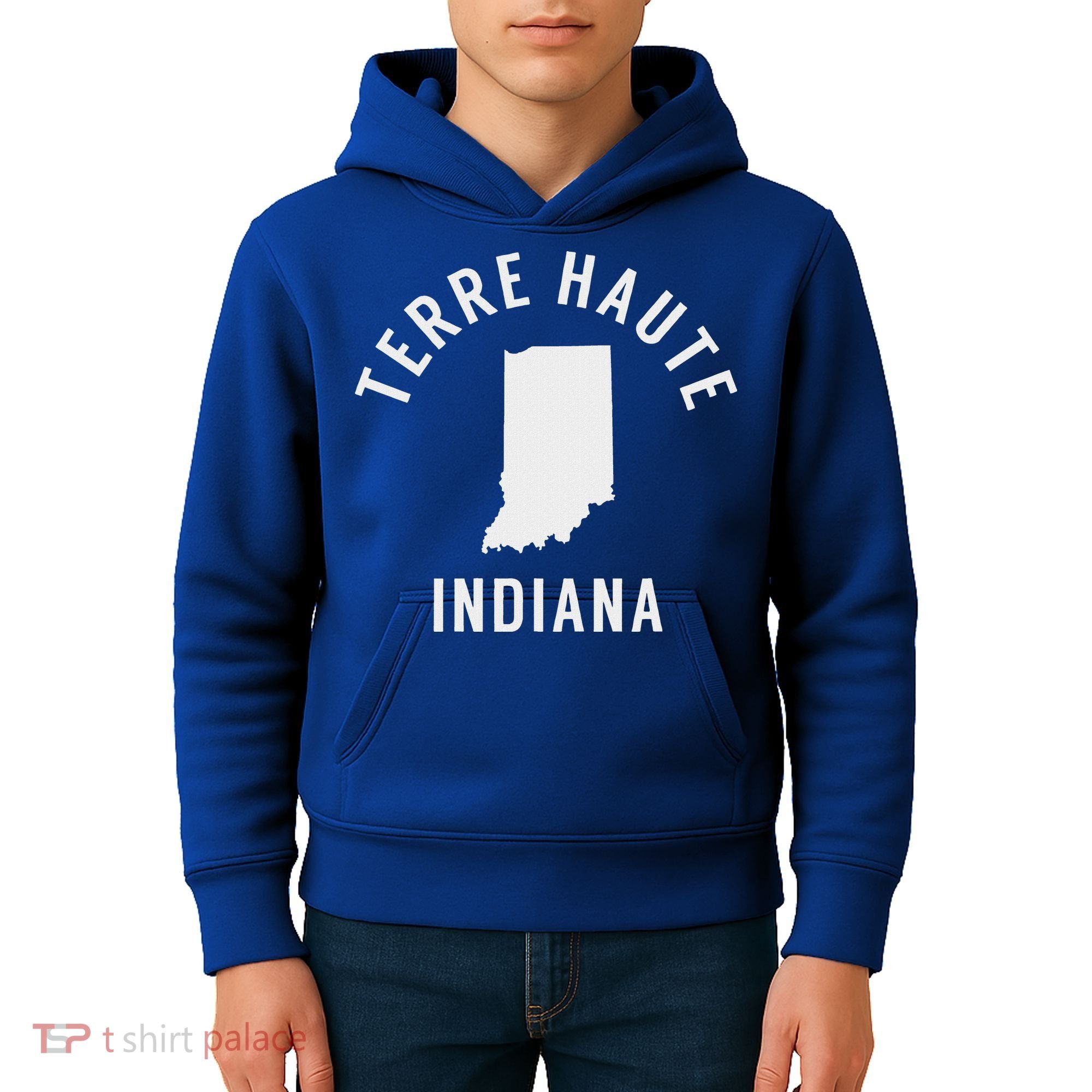 Terre Haute Indiana Souvenirs In Kids Hoodie