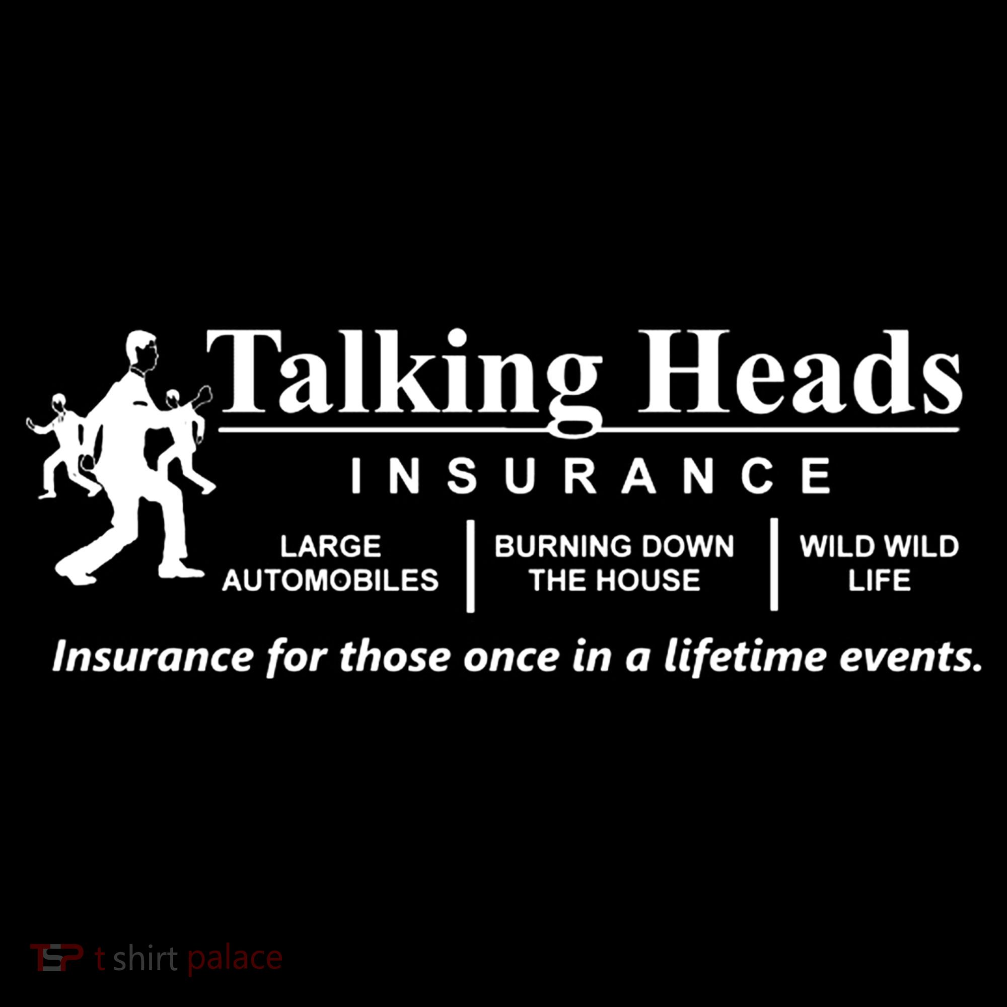 Talking Heads Insurance Apron