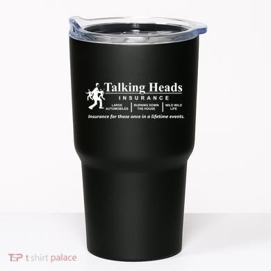 Talking Heads Insurance Tumbler