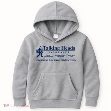 Talking Heads Insurance Kids Hoodie