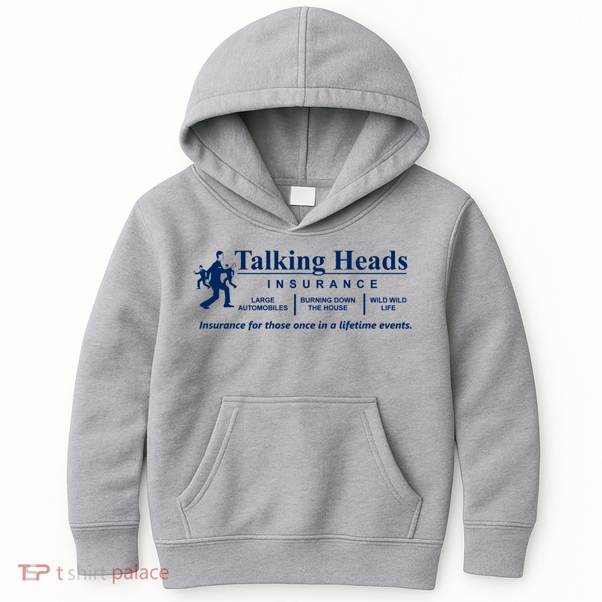 Talking Heads Insurance Kids Hoodie