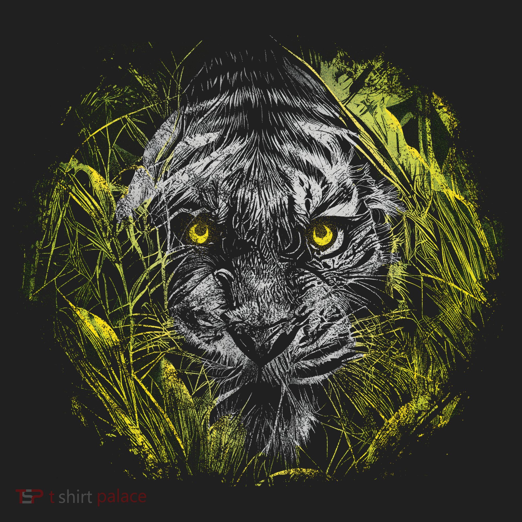 Tiger Hiding In The Grass Women's Sweatshirt