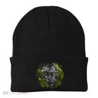 Tiger Hiding In The Grass Beanie thumb 0