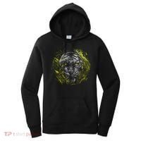 Tiger Hiding In The Grass Women's Hoodie thumb 0