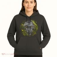 Tiger Hiding In The Grass Hoodie thumb 5