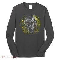 Tiger Hiding In The Grass Long Sleeve Shirt thumb 0