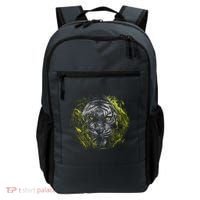 Tiger Hiding In The Grass Backpack thumb 0