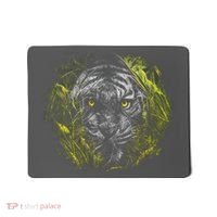 Tiger Hiding In The Grass Mousepad thumb 0