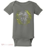 Tiger Hiding In The Grass Baby Bodysuit thumb 0