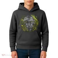 Tiger Hiding In The Grass Kids Hoodie thumb 4