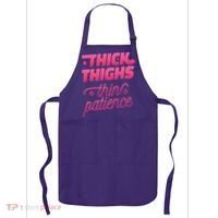 Thick Thighs Thin Patience Apron thumb 0