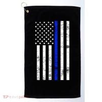 Thin Blue Line American Flag Golf Towel thumb 0