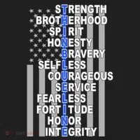 Thin Blue Line Blue Lives Us Flag Women's Sweatshirt thumb 2