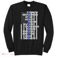 Thin Blue Line Blue Lives Us Flag Sweatshirt thumb 0