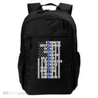 Thin Blue Line Blue Lives Us Flag Backpack thumb 0