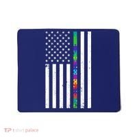 Thin Puzzle Line Autism Flag Mousepad thumb 0