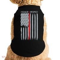 Thin Red Line American Flag Doggie Tank thumb 0