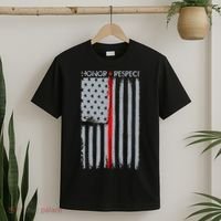 Thin Red Line American Flag T-Shirt thumb 2