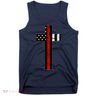 Thin Red Line Cross Firefighter Tank Top