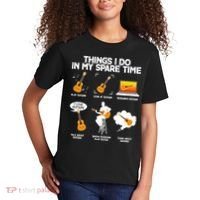 Things I Do In My Spare Time Guitar Fan Kids T-Shirt thumb 2
