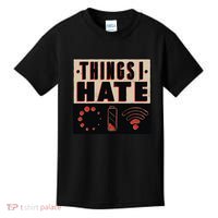 Things I Hate Bad Service Kids T-Shirt thumb 0