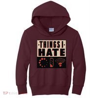 Things I Hate Bad Service Kids Hoodie thumb 0
