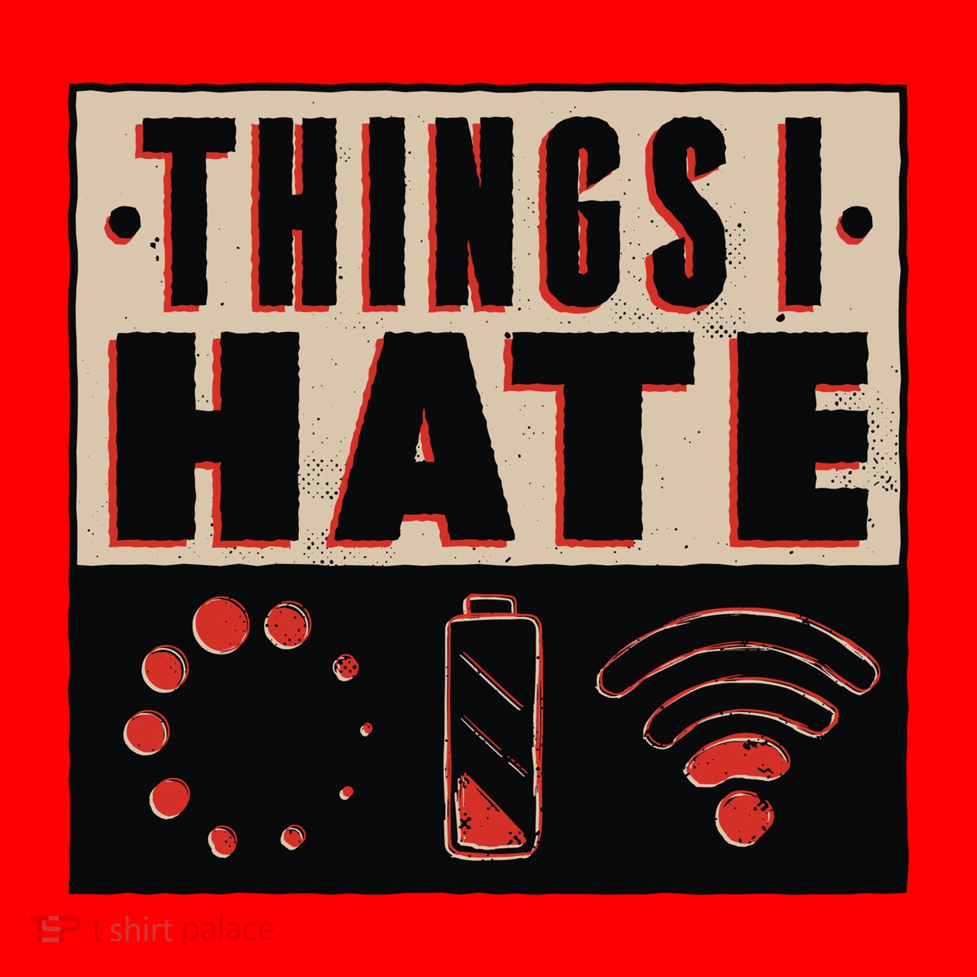 Things I Hate Bad Service Santa Hat