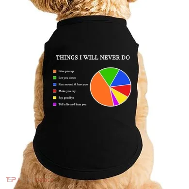 Things I Will Never Do Funny Doggie Tank