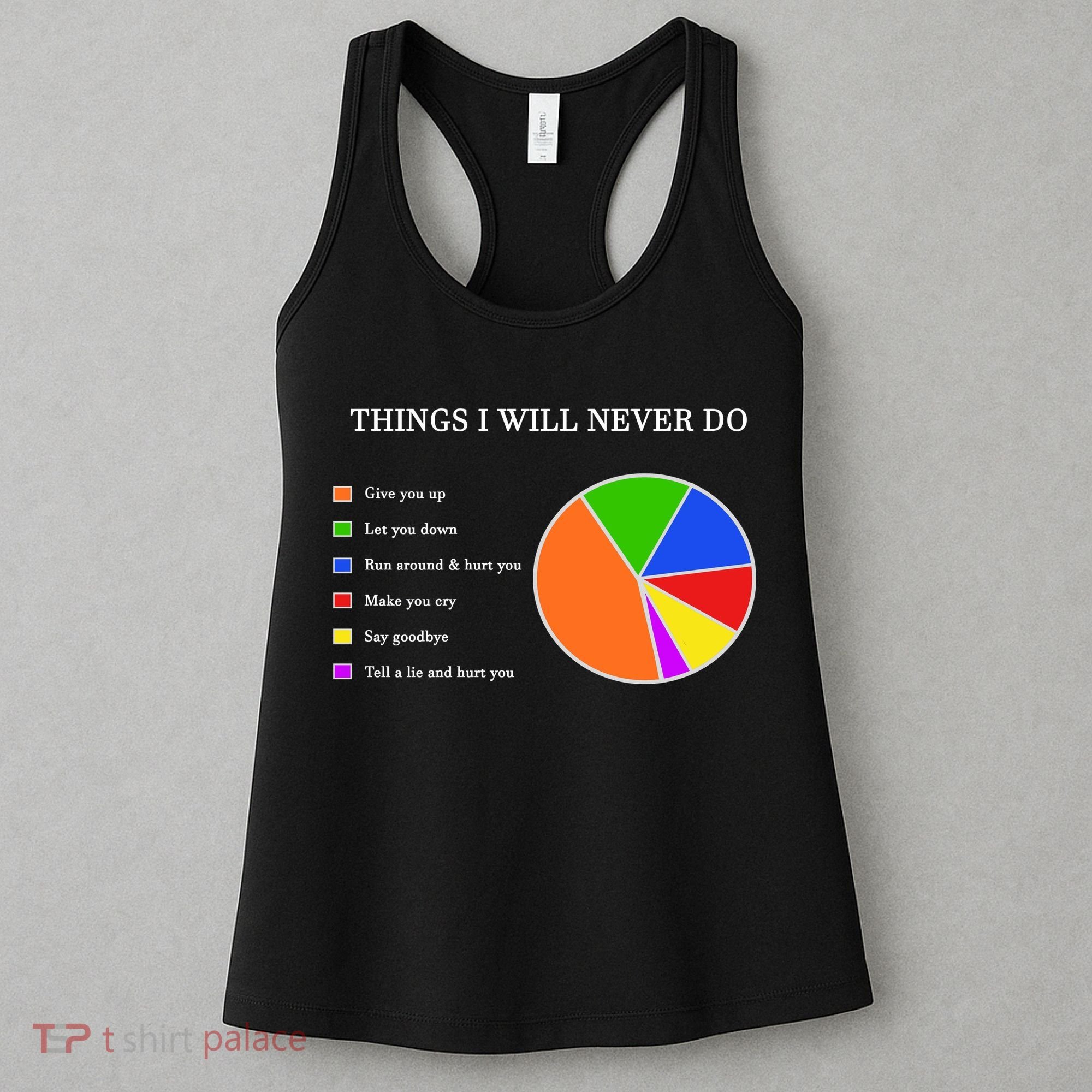 Things I Will Never Do Funny Women's Tank Top