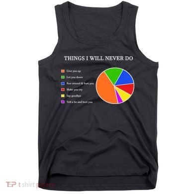 Things I Will Never Do Funny Tank Top