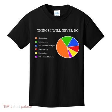 Things I Will Never Do Funny Kids T-Shirt