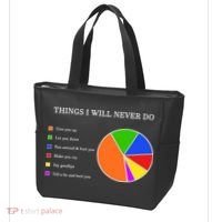 Things I Will Never Do Funny Tote Bag thumb 3