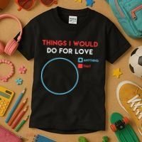 Things I Would Do For Love Kids T-Shirt thumb 3