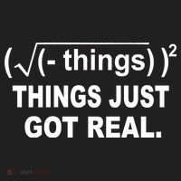 Things Just Got Real Funny Math Women's Sweatshirt thumb 2