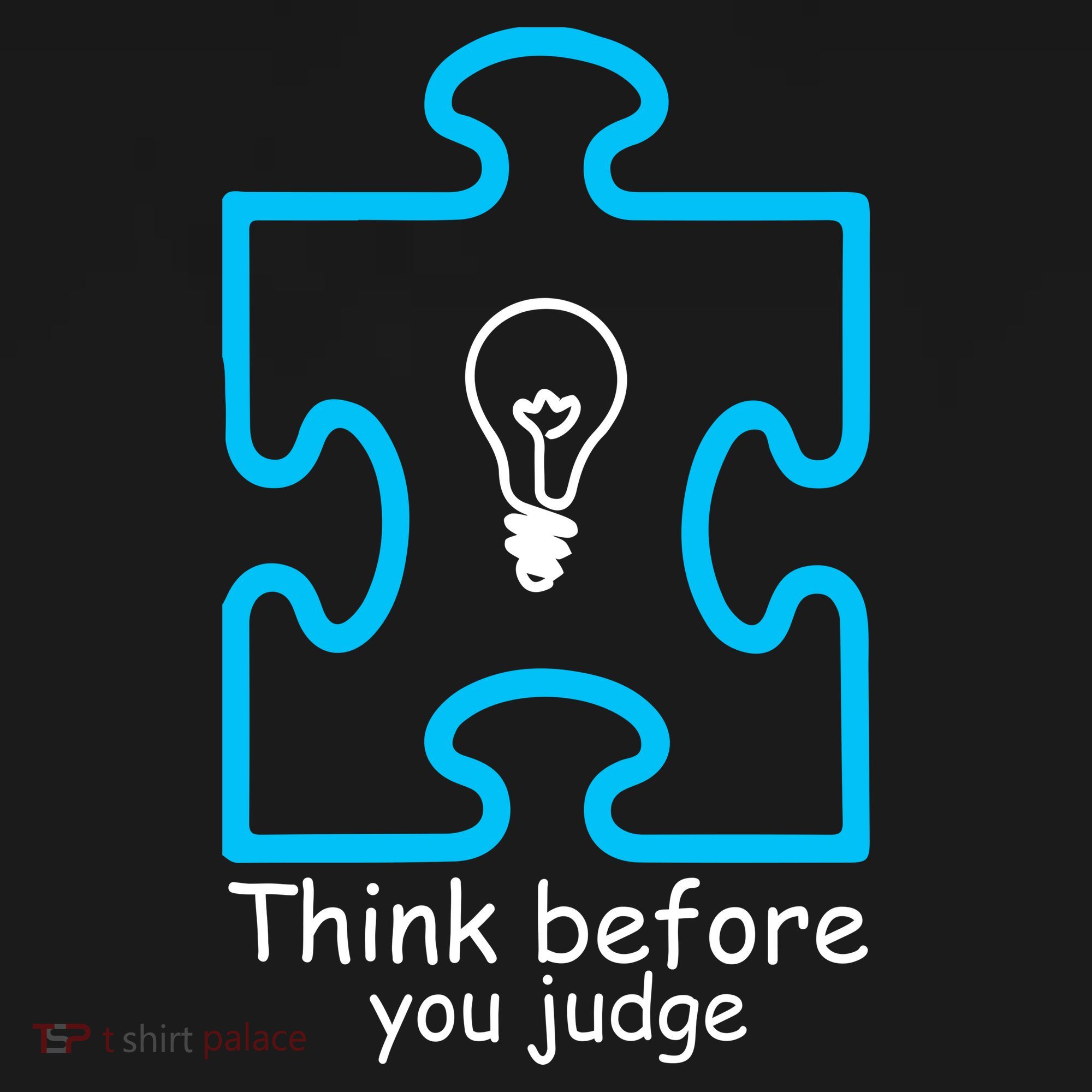 Think Before You Judge Autism Awareness  Backpack