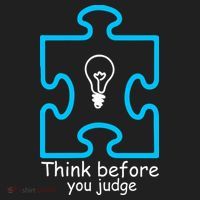Think Before You Judge Autism Awareness  Tumbler thumb 3