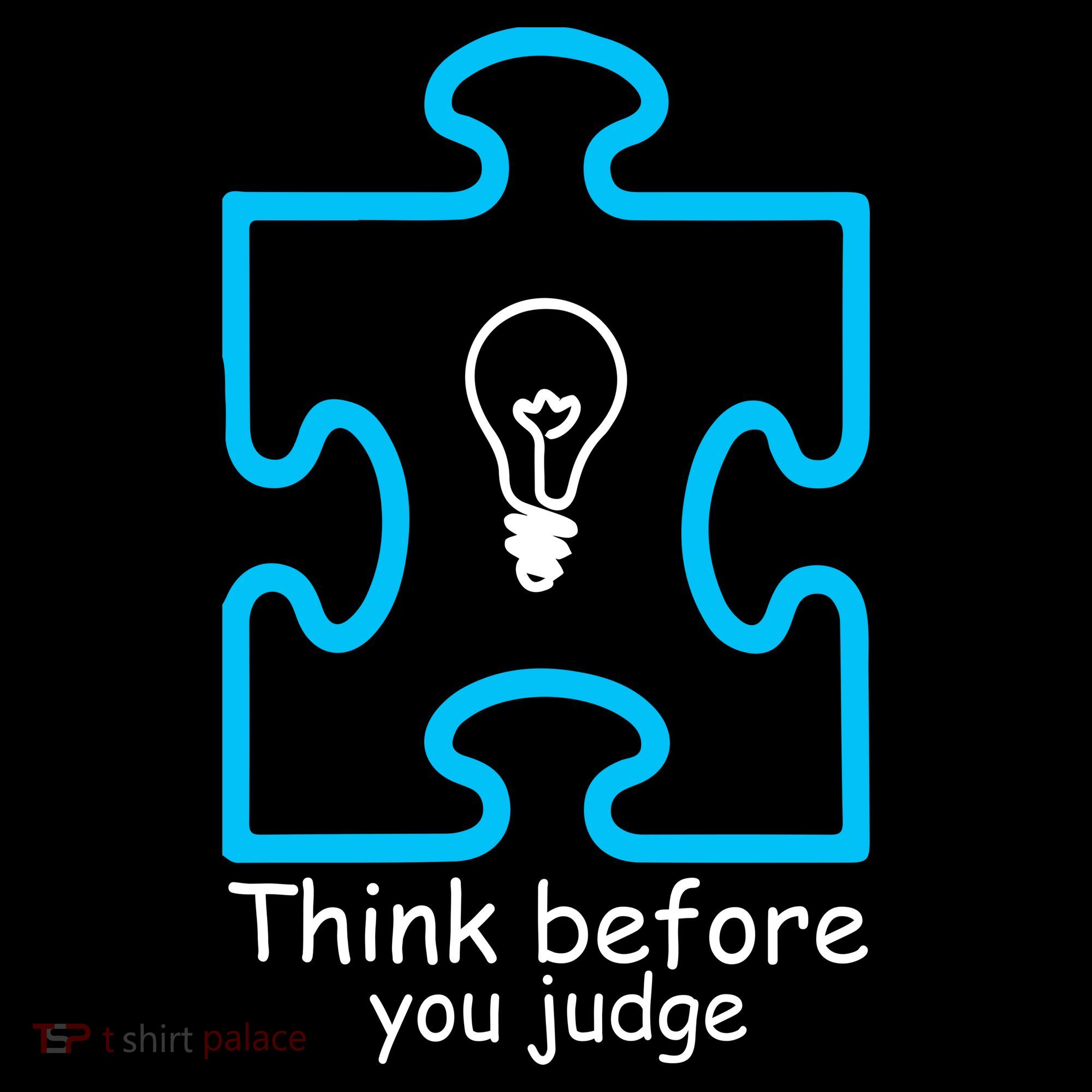 Think Before You Judge Autism Awareness  Ornament