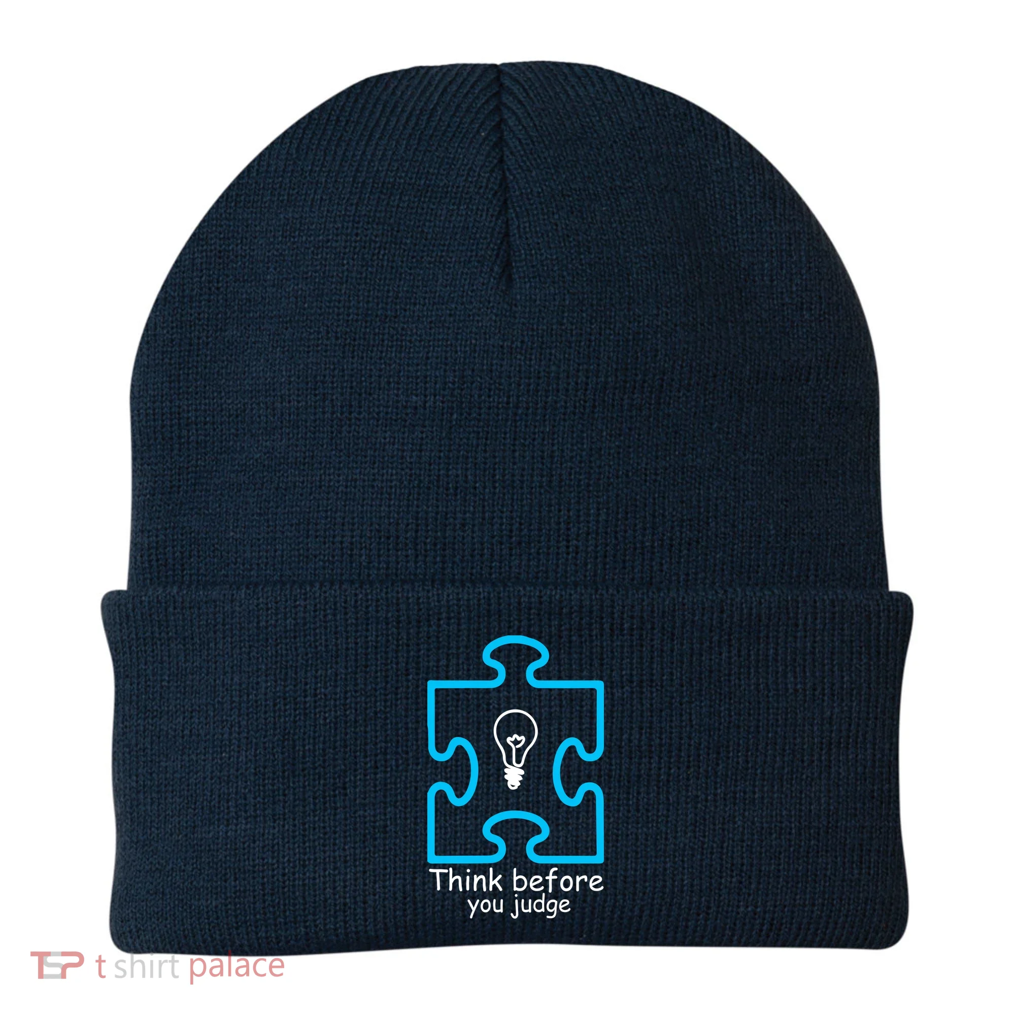 Think Before You Judge Autism Awareness  Beanie