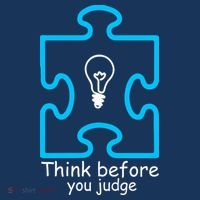 Think Before You Judge Autism Awareness  Coaster thumb 2