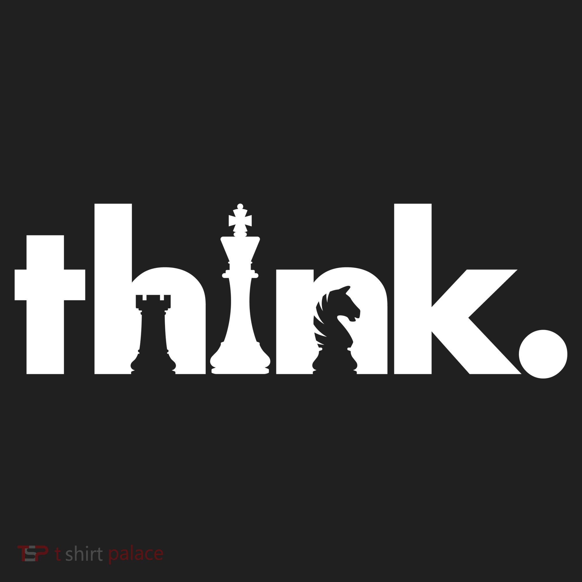 Think Chess Lover King Knight Rook Tumbler